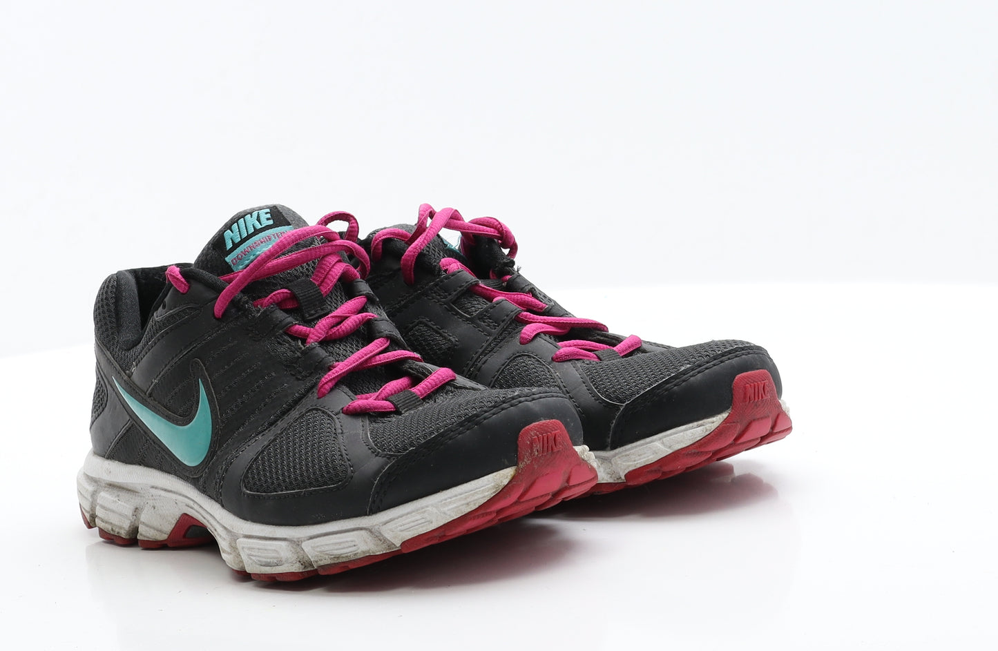 Nike Womens Black  Polyester Trainer Casual 6 39.5