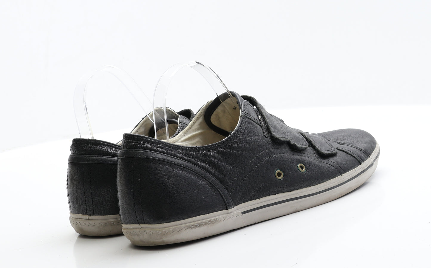 Clarks Mens Black  Polyester Trainer Casual 10