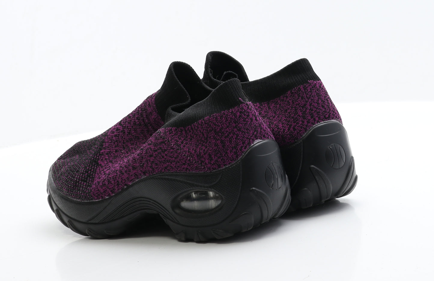 Preworn Womens Purple  Polyester Trainer Casual 8 41