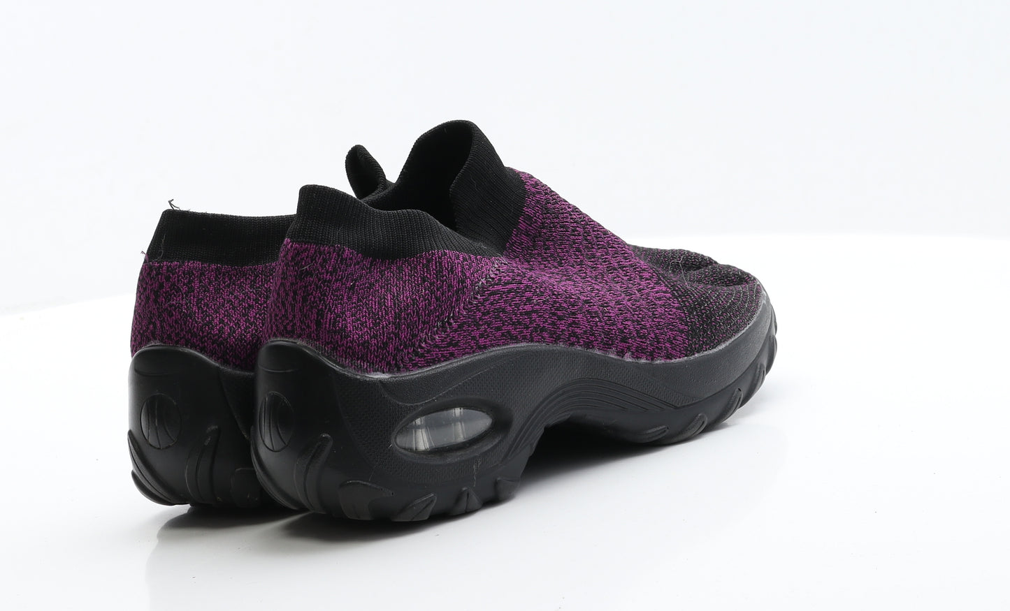 Preworn Womens Purple  Polyester Trainer Casual 8 41