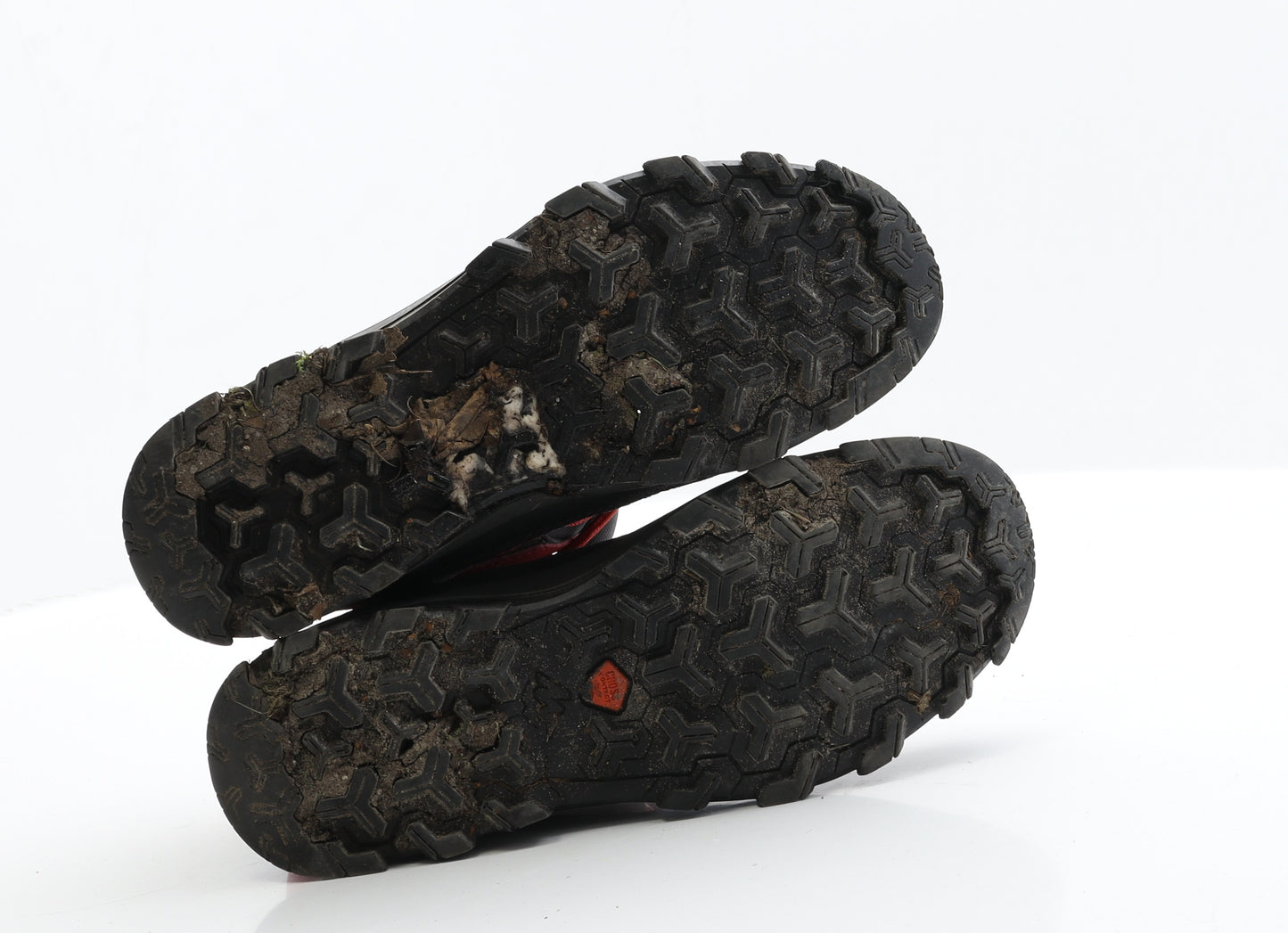 Quechua Boys Red  Polyester Bootie Boot 2.5 EUR 35  - Walking Boots