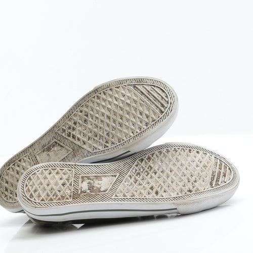 George Boys Green Camouflage Fabric Trainer Casual 2 EUR 34