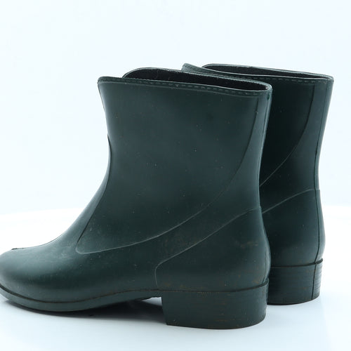 Sarra Zienne Womens Green  Rubber Wellies Boot 8 EUR 42