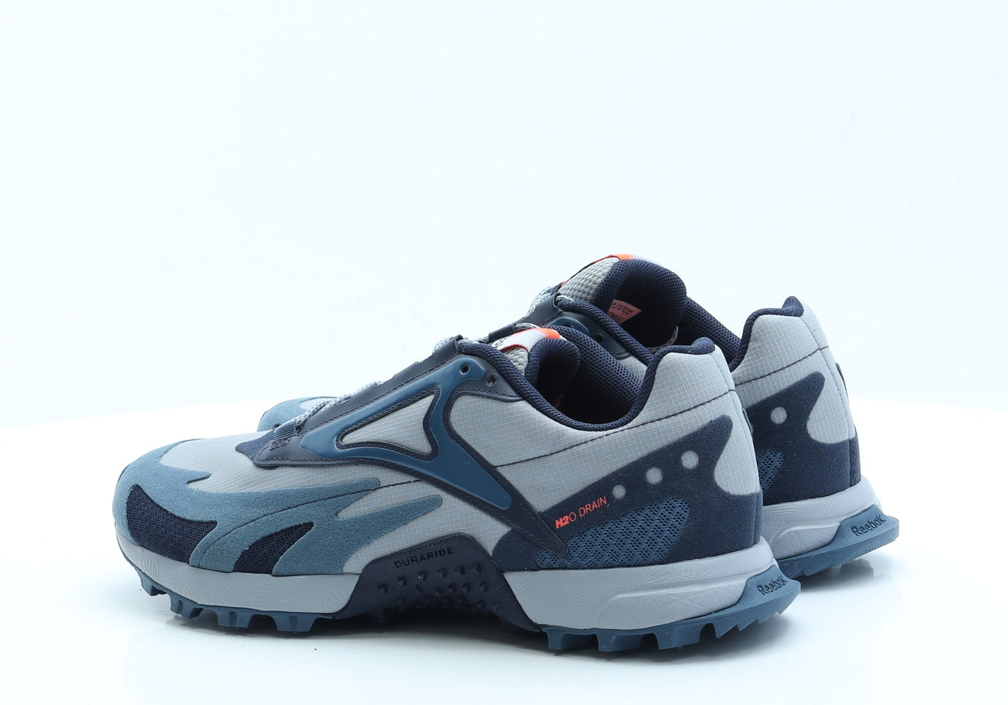 Reebok Mens Blue  Polyester Trainer Casual  EUR 42 US 9