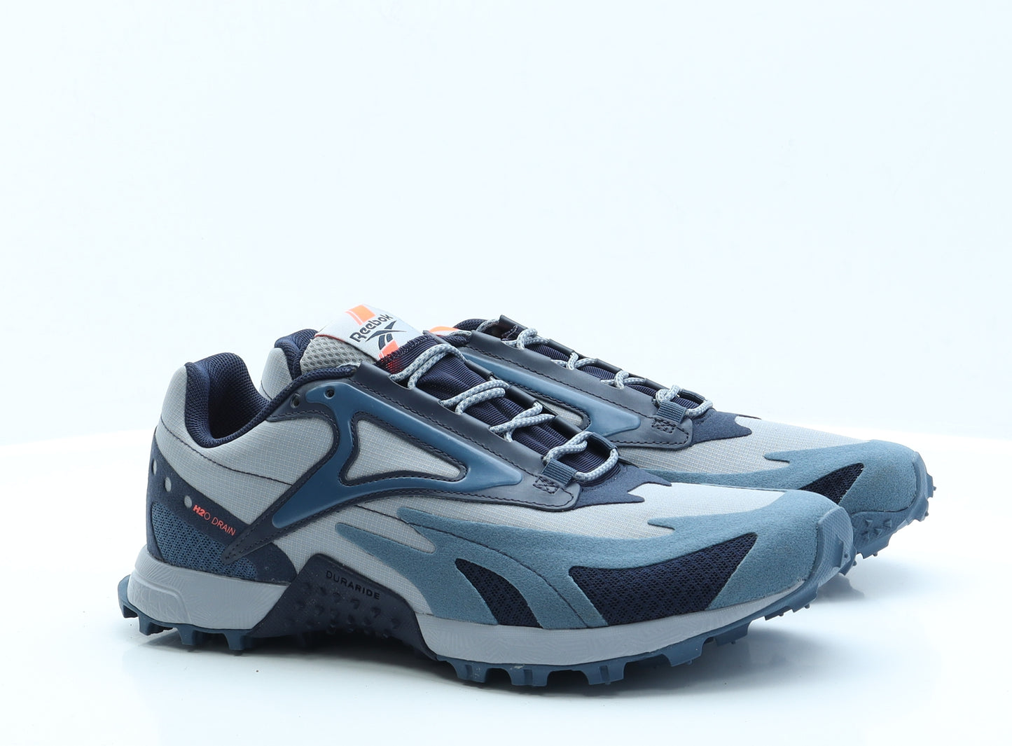 Reebok Mens Blue  Polyester Trainer Casual  EUR 42 US 9