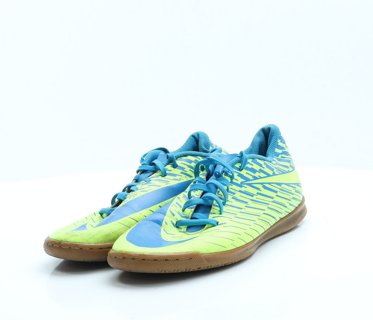 Nike Mens Green Geometric Polyester Trainer Casual 8 EUR 42.5 US 9