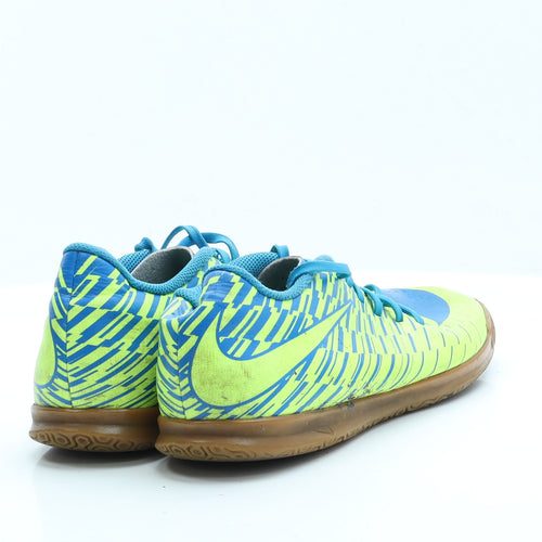 Nike Mens Green Geometric Polyester Trainer Casual 8 EUR 42.5 US 9