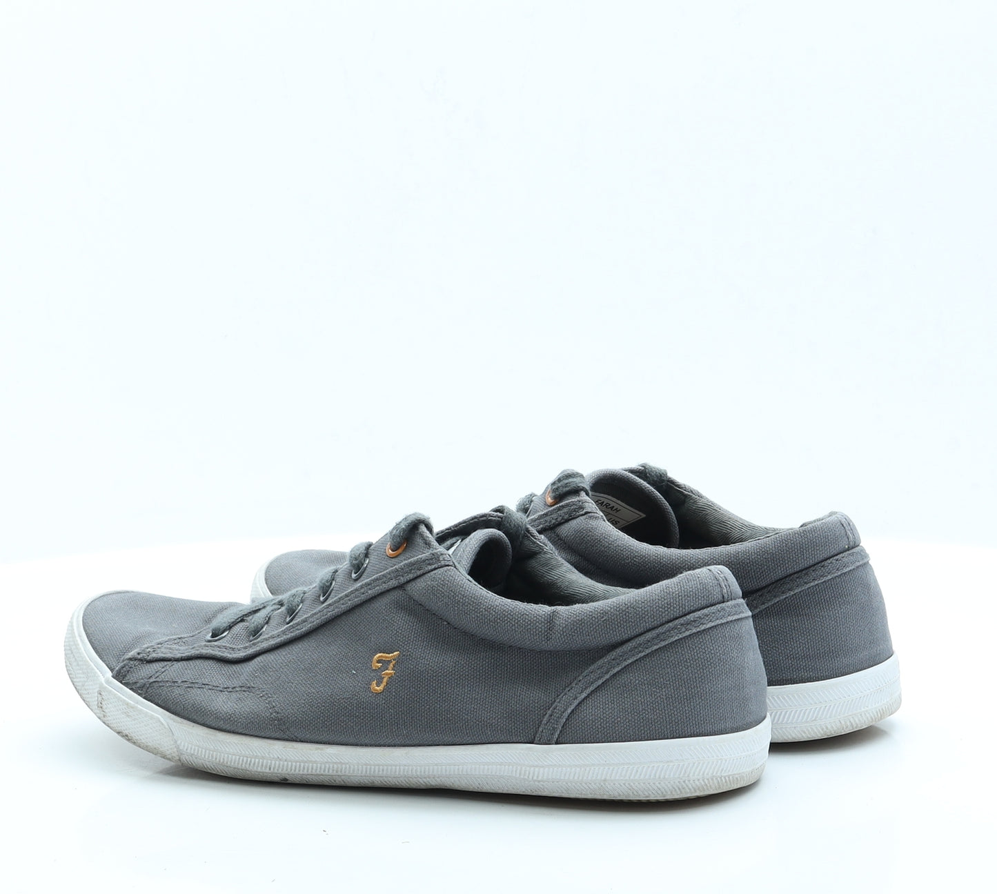 Farah Mens Grey  Fabric Trainer Casual 9 EUR 43