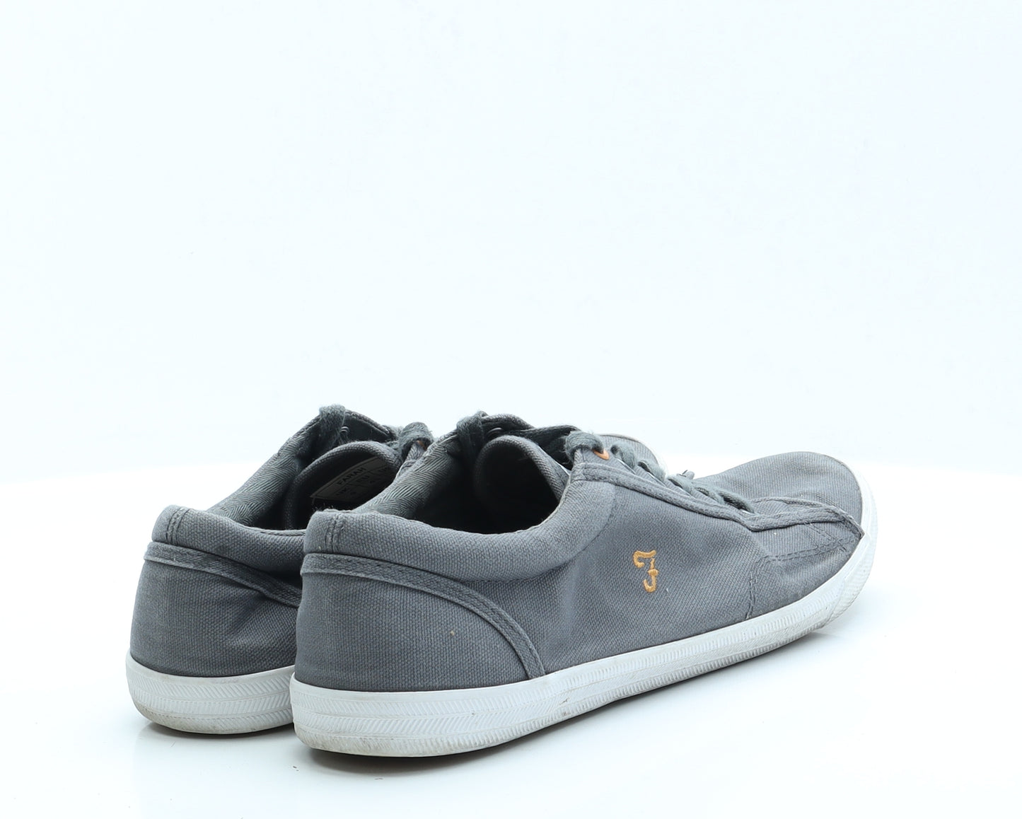 Farah Mens Grey  Fabric Trainer Casual 9 EUR 43