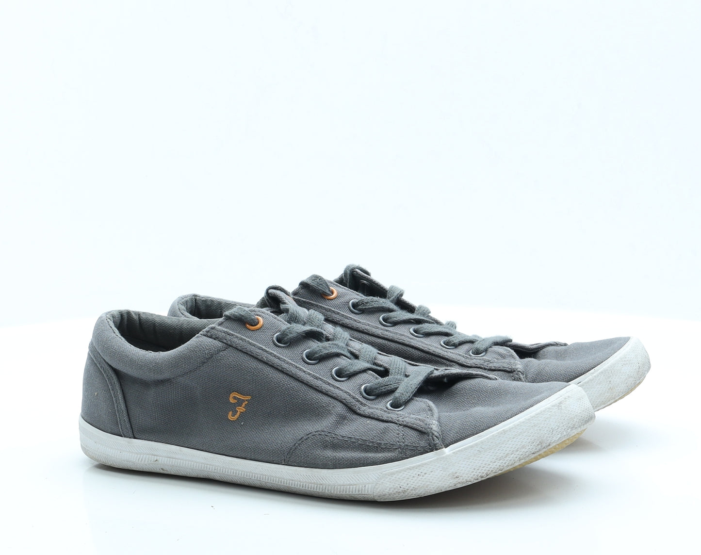 Farah Mens Grey  Fabric Trainer Casual 9 EUR 43