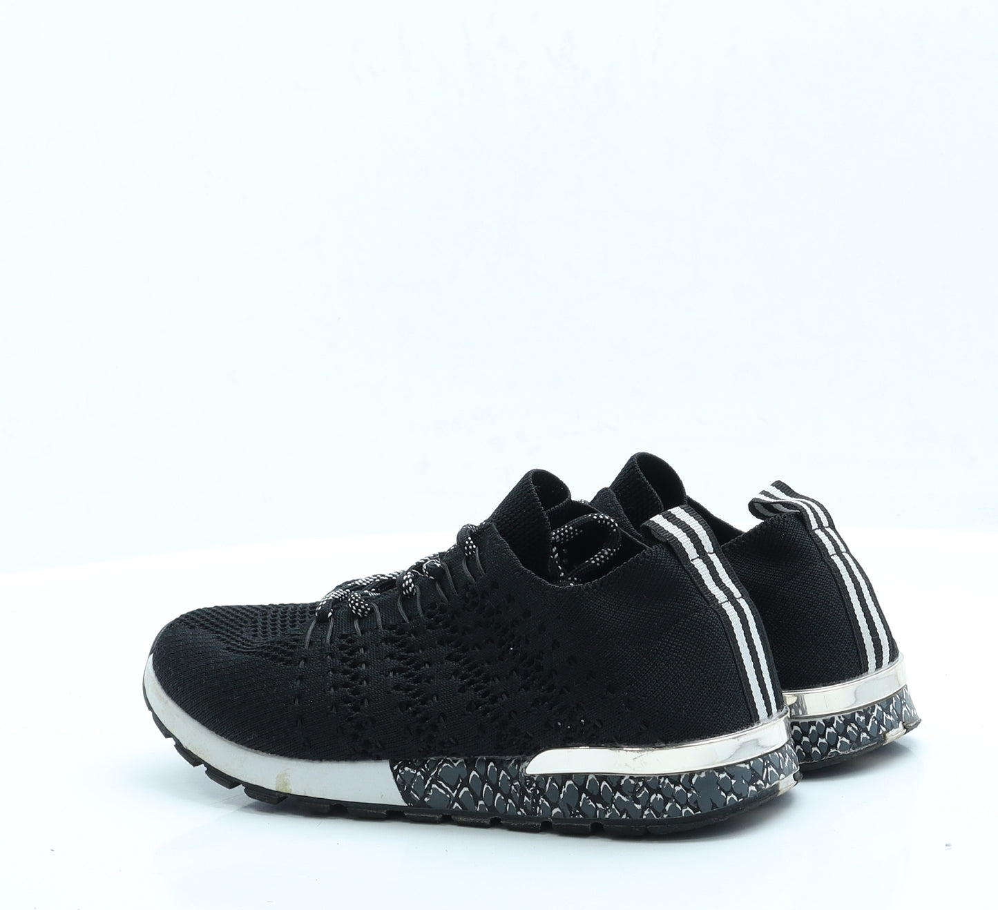 Girls Collection Girls Black  Polyester Trainer  3 EUR 36