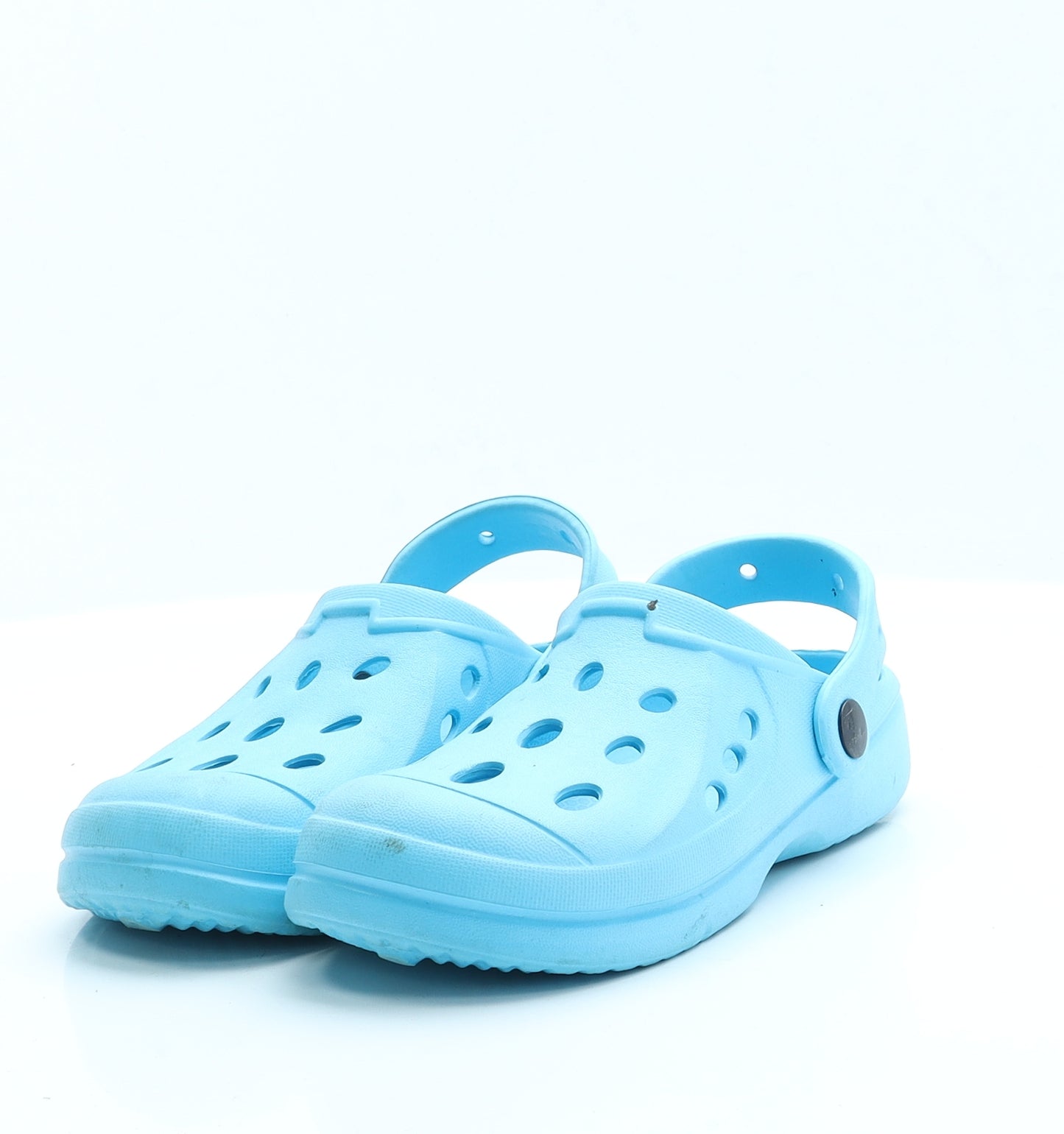 Preworn Boys Blue  Rubber Slip On Sandal 13 EUR 32