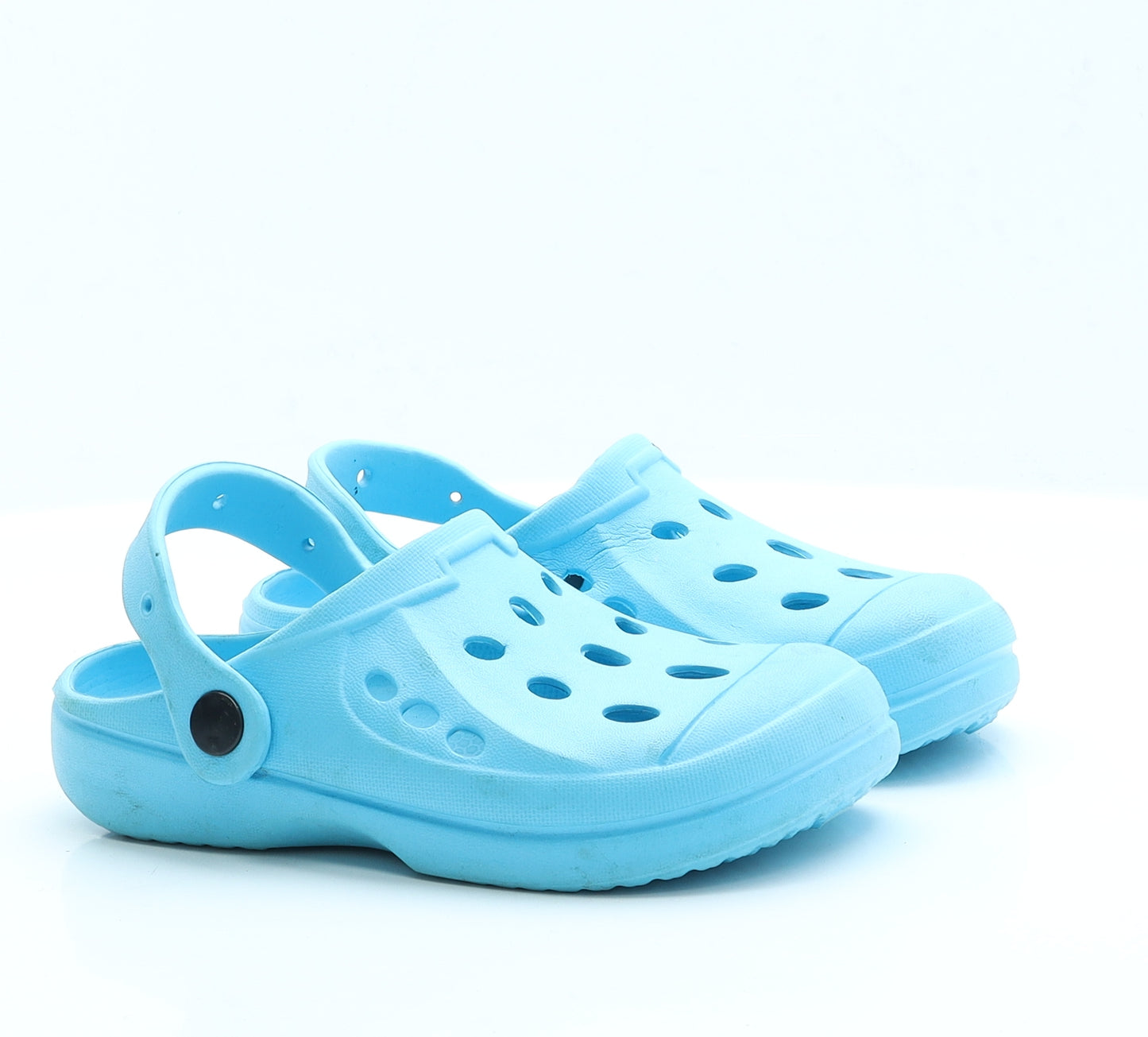 Preworn Boys Blue  Rubber Slip On Sandal 13 EUR 32