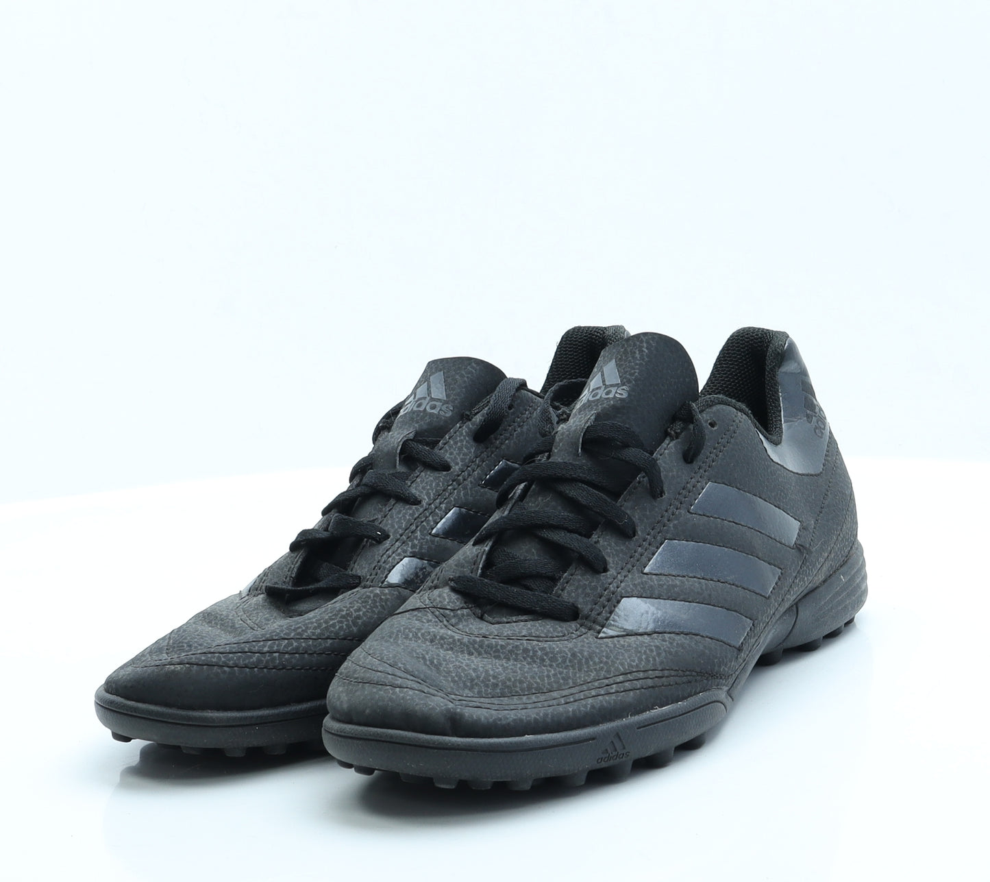 adidas Mens Black Striped Polyester Trainer Casual 8