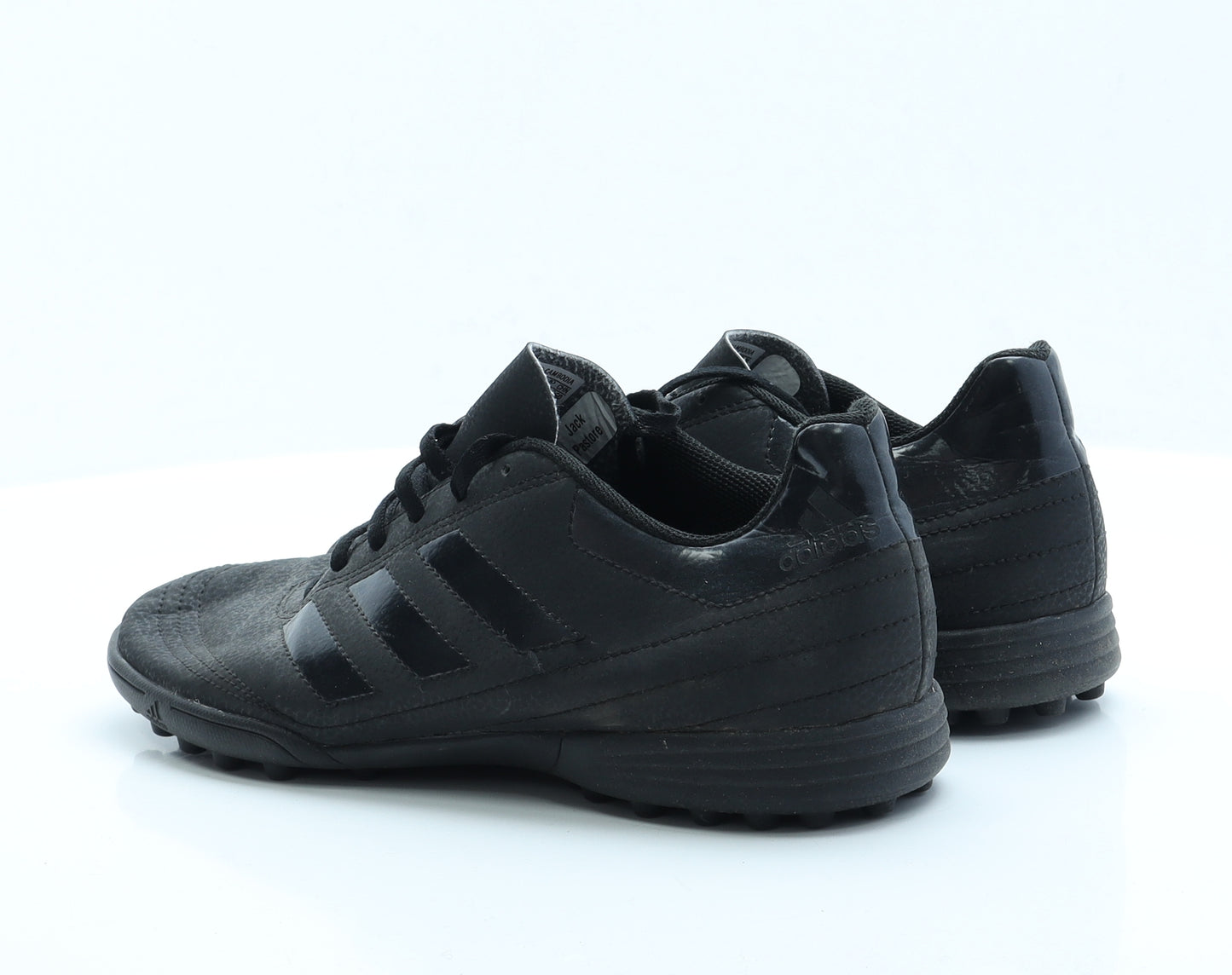 adidas Mens Black Striped Polyester Trainer Casual 8