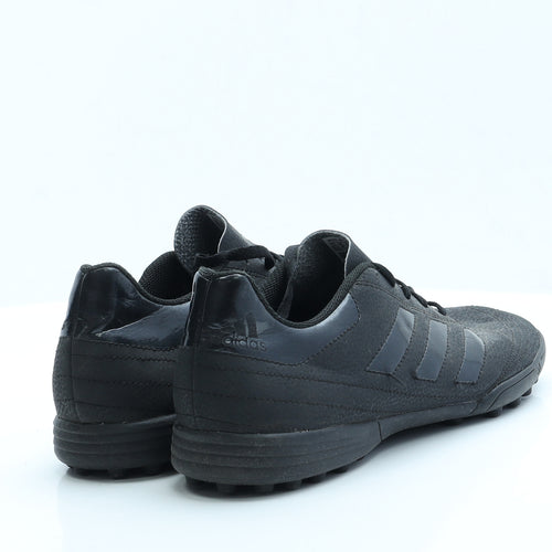 adidas Mens Black Striped Polyester Trainer Casual 8