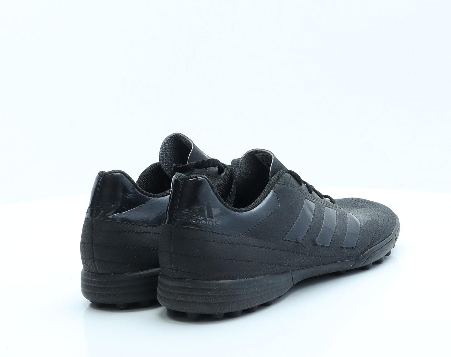adidas Mens Black Striped Polyester Trainer Casual 8