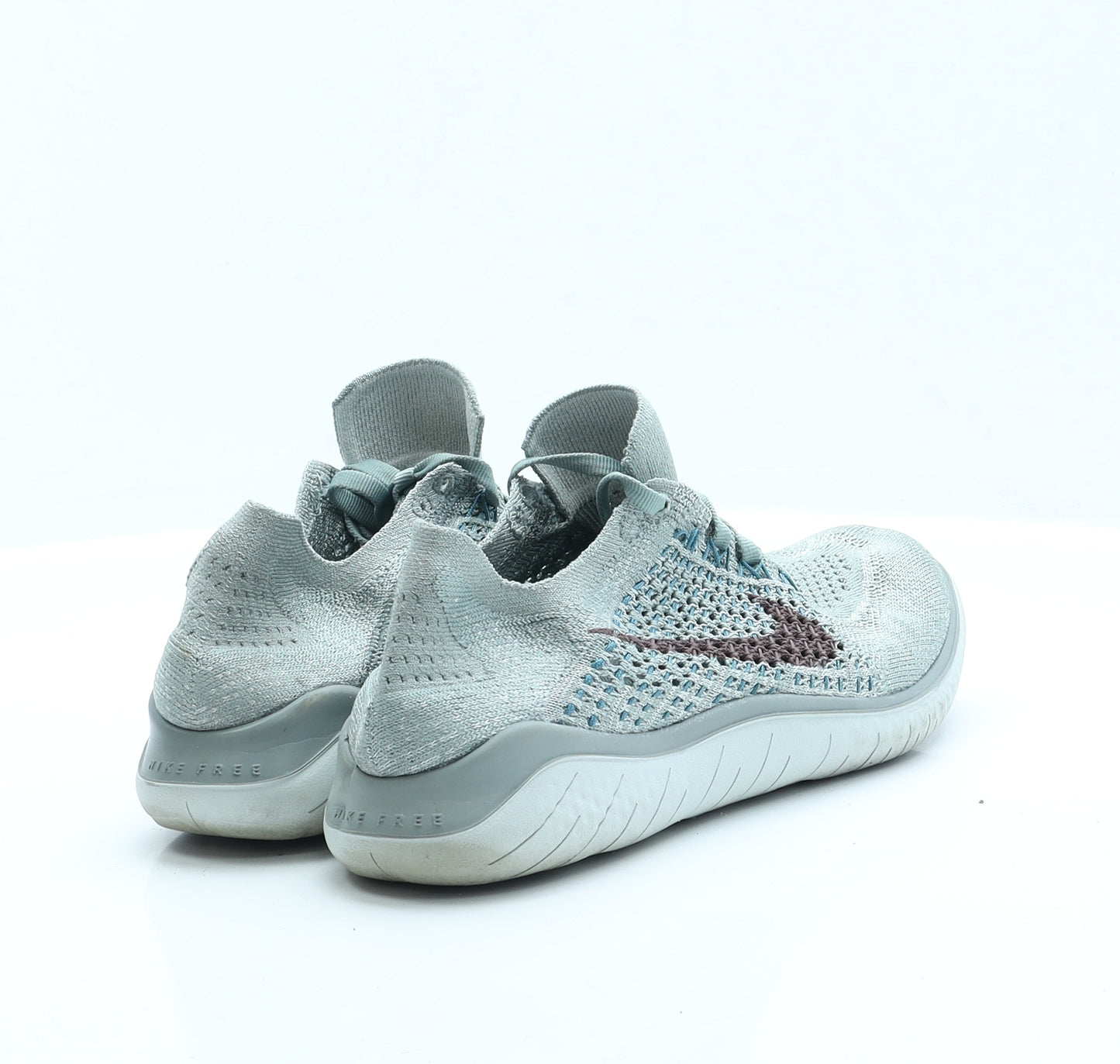 Nike Womens Blue  Polyester Trainer Casual 4.5 38 7