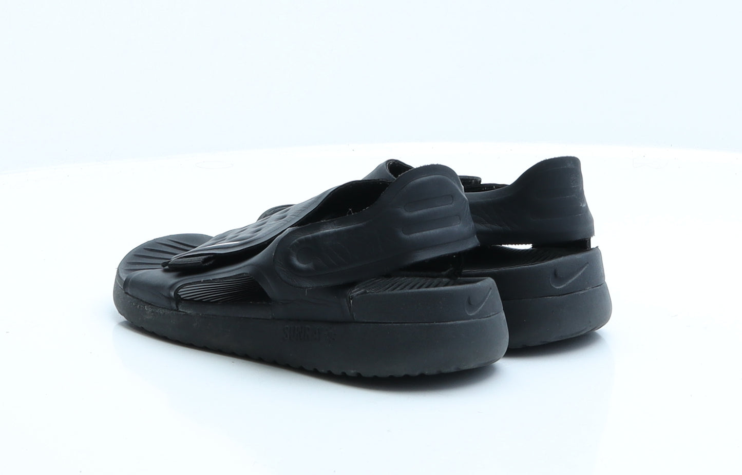 Nike Boys Black  Rubber Slip On Sandal 1.5 EUR 33.5