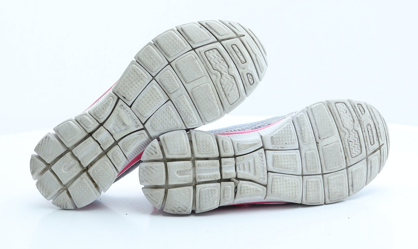 Sketchers Womens Blue  Polyester Trainer  5 EUR 38