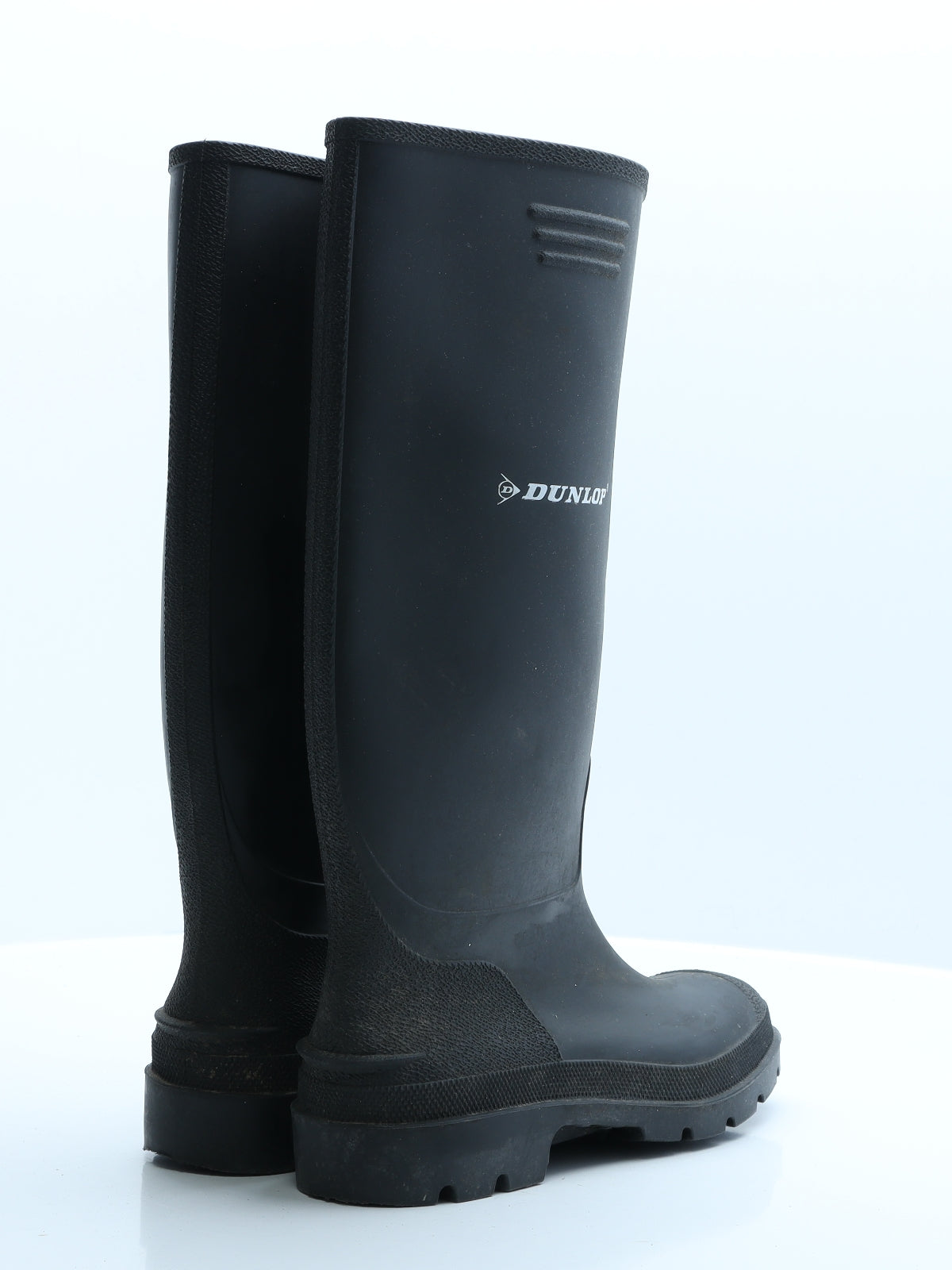 Dunlop Womens Black  Rubber Wellies Boot 6 EUR 39