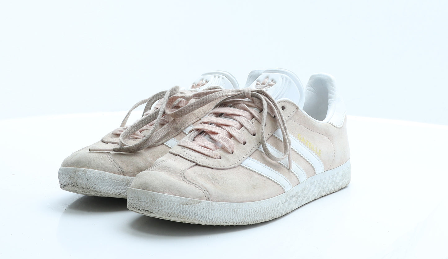 adidas Womens Pink  Polyester Trainer  6 EUR 39.5