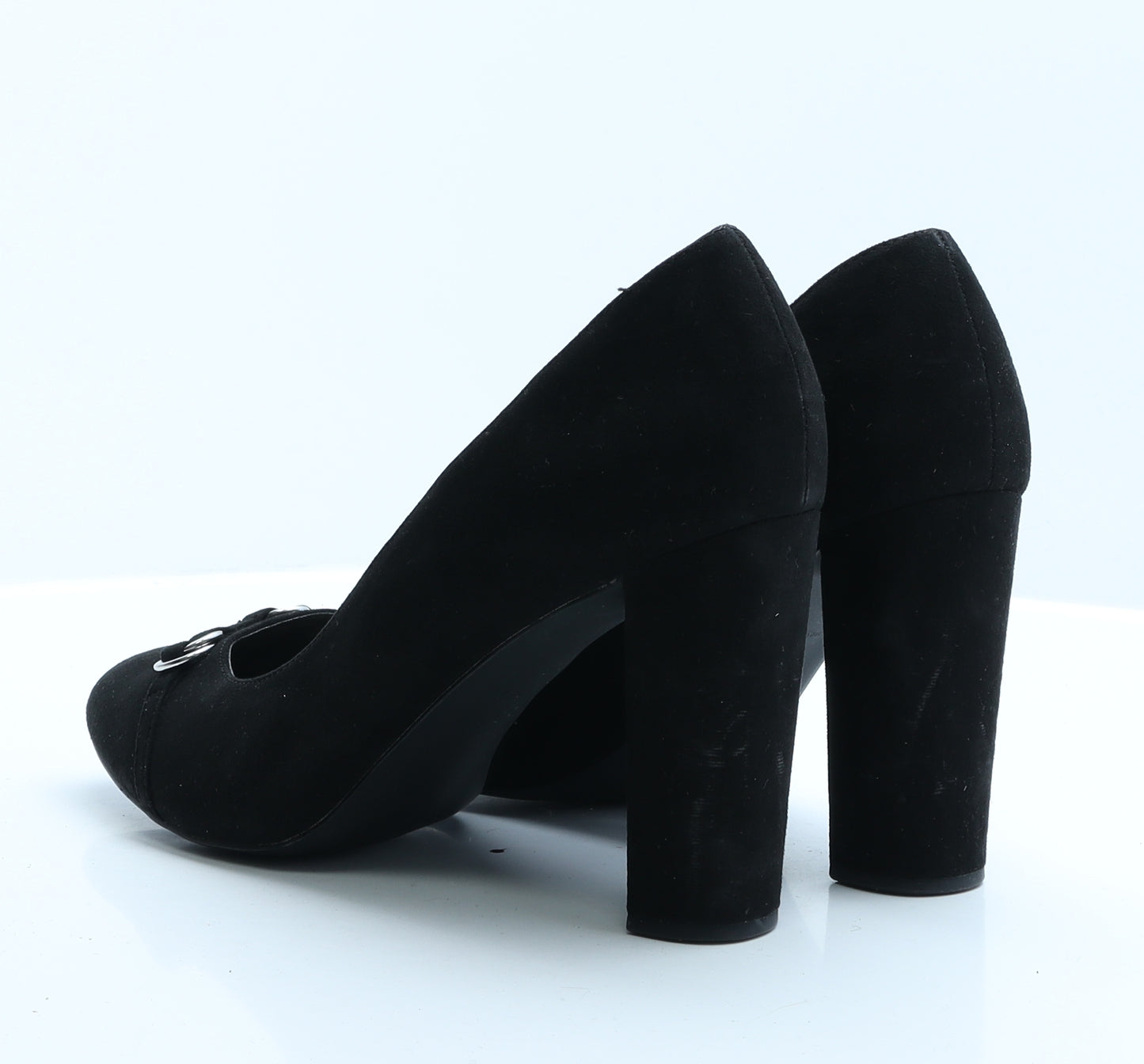 New Look Womens Black  Polyester Court Heel 9 EUR 42