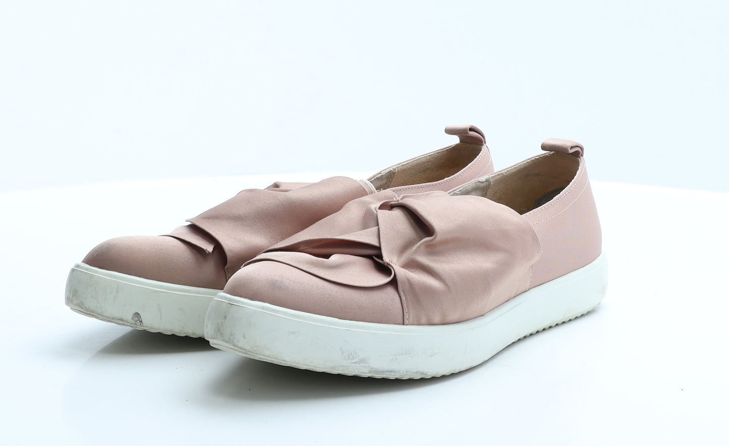 OFFICE Womens Pink  Polyester Ballet Flat 6 39