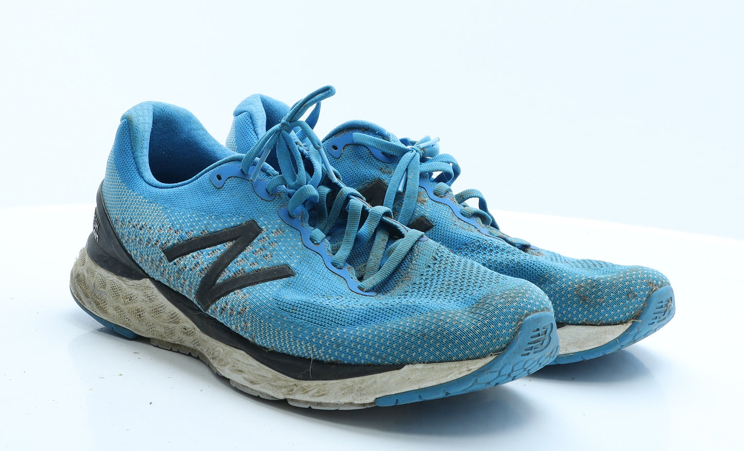 New Balance Mens Blue Geometric Polyester Trainer  12 EUR 47