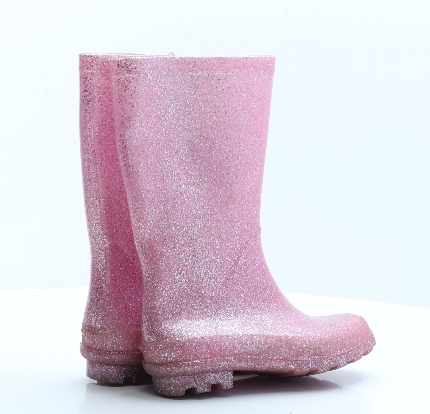 Miss Riot Girls Pink  Rubber Wellies Boot 13