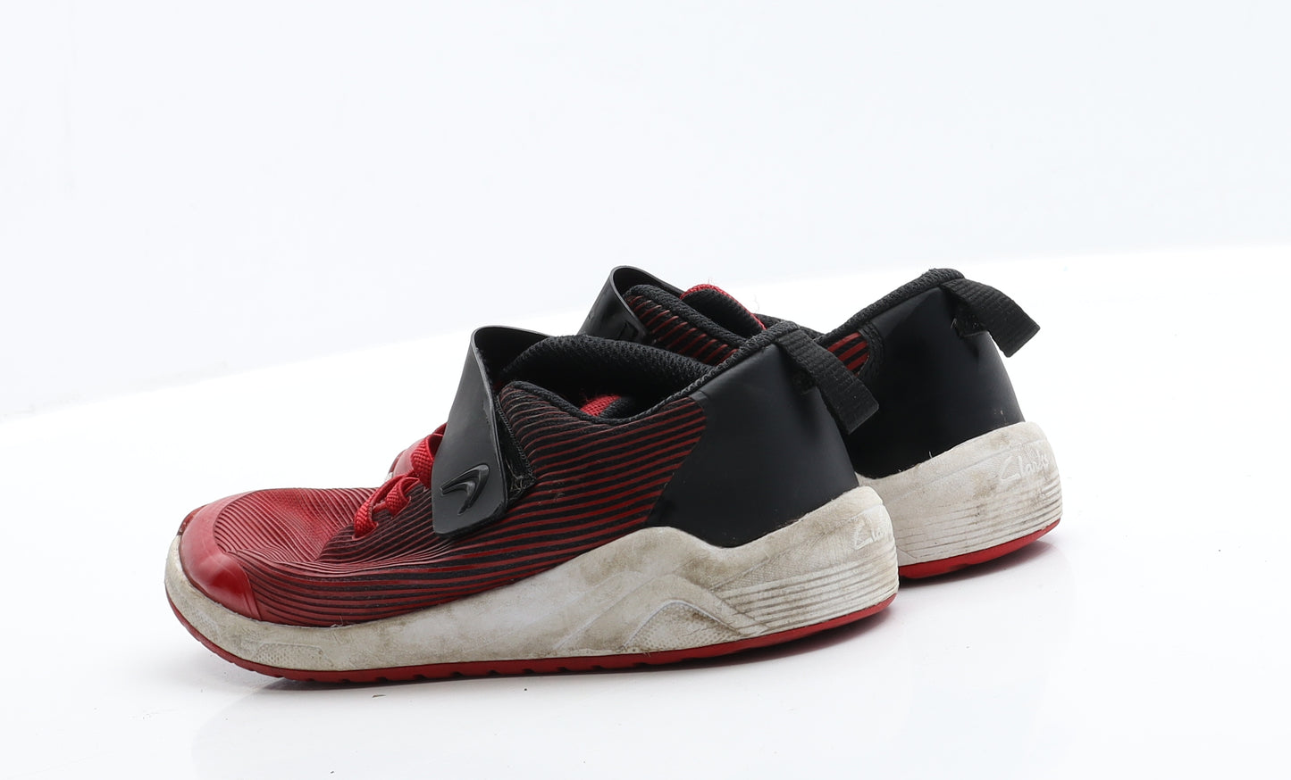 Clarks Boys Red  Polyester Trainer  UK 13 13 EUR 32