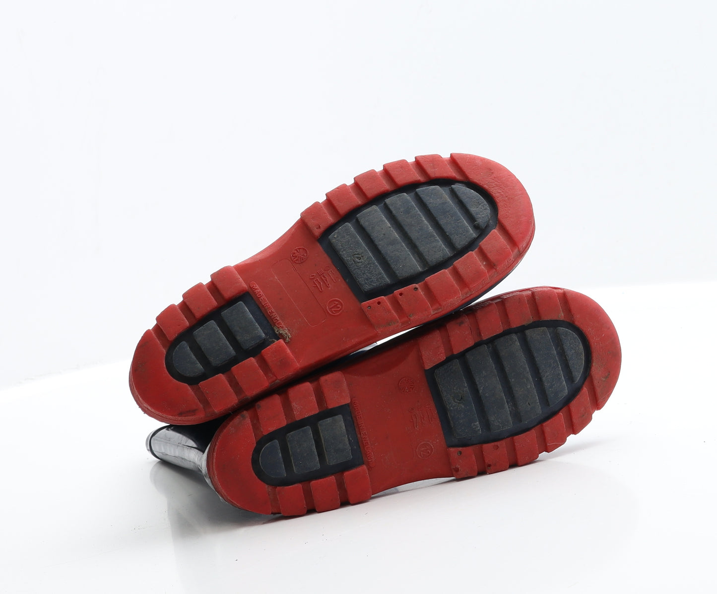 Preworn Boys Blue  Rubber Wellies Boot UK 12 12