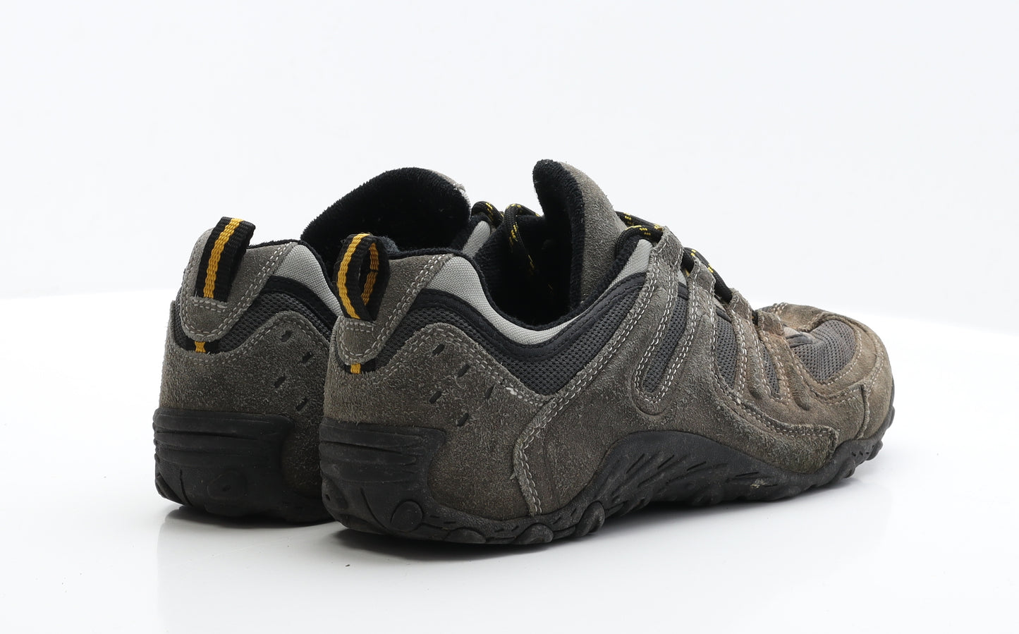 Marks and Spencer Mens Brown  Faux Suede Trainer Casual UK 8 8 EUR 41  - Walking Trainers