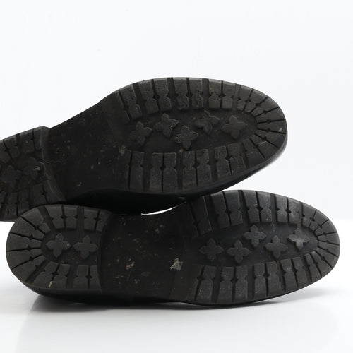 Beckett Mens Black  Faux Leather Chelsea Boot UK 11 11