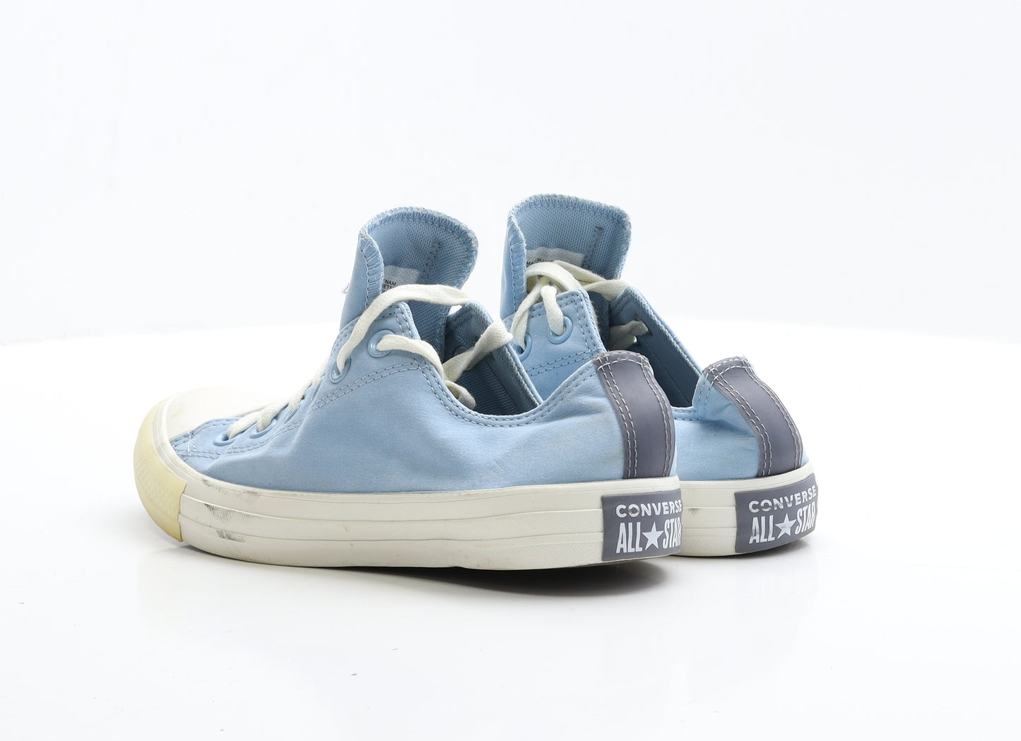 Converse Womens Blue  Fabric Trainer Flat UK 6.5 39.5