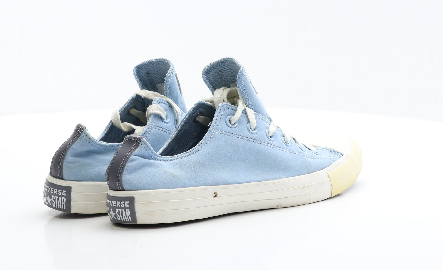 Converse Womens Blue  Fabric Trainer Flat UK 6.5 39.5