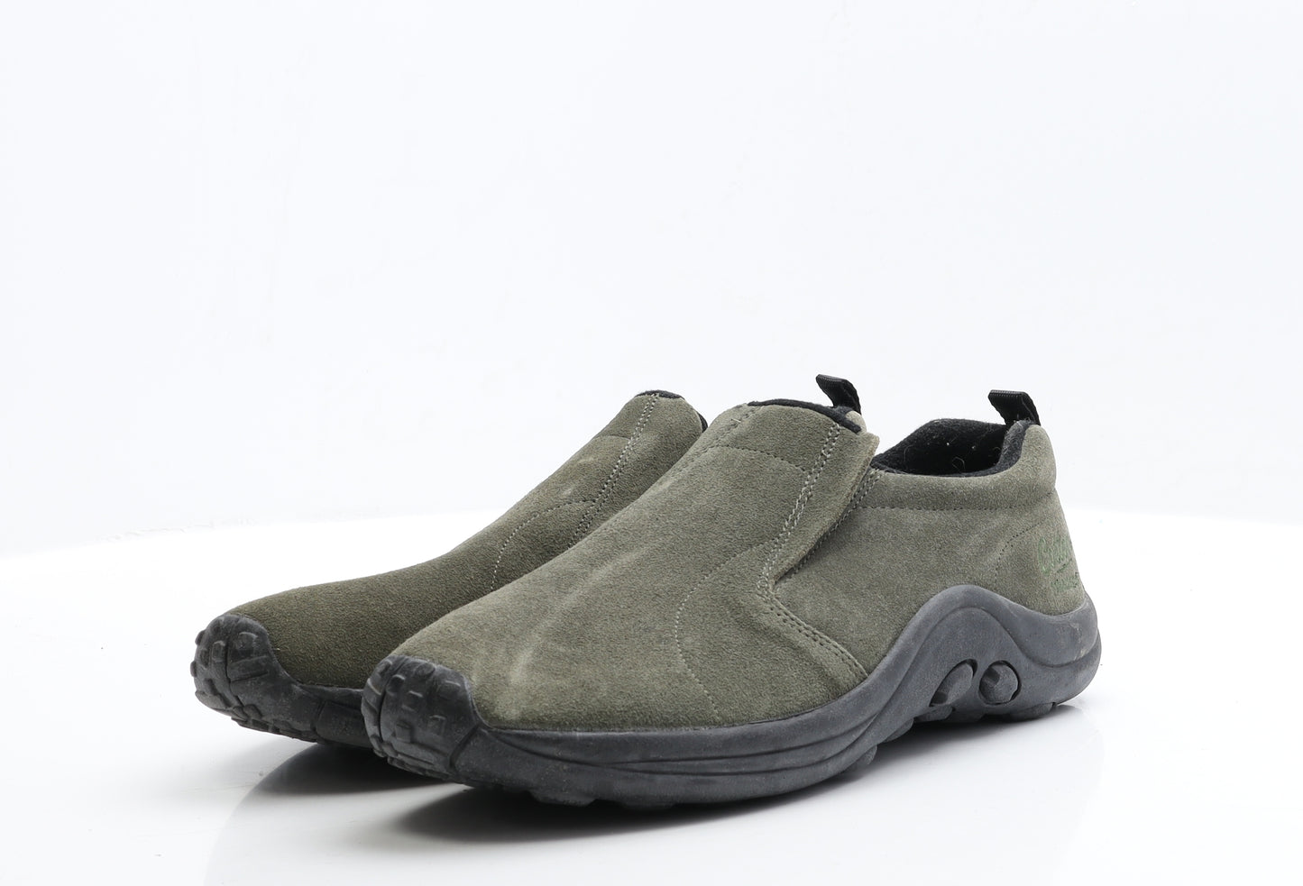 Cotton Traders Mens Green  Faux Suede Loafer Casual UK 9 9 EUR 42