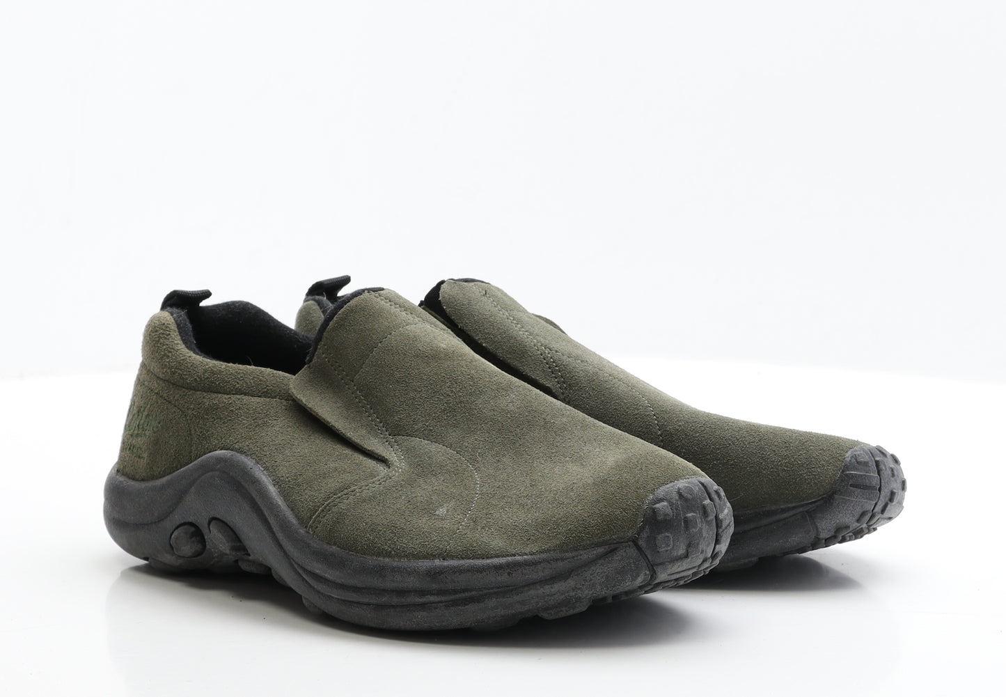 Cotton Traders Mens Green  Faux Suede Loafer Casual UK 9 9 EUR 42