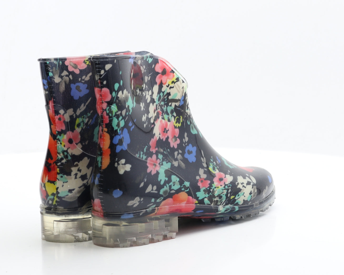 Pavers Womens Multicoloured Floral Rubber Wellies Boot UK 7 40