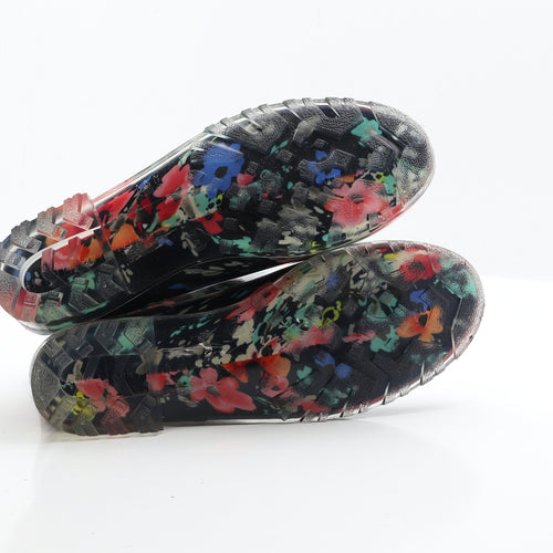 Pavers Womens Multicoloured Floral Rubber Wellies Boot UK 7 40