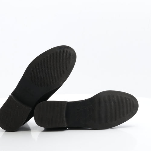 Primark Womens Black  Faux Suede Chelsea Boot UK 5 EUR 38