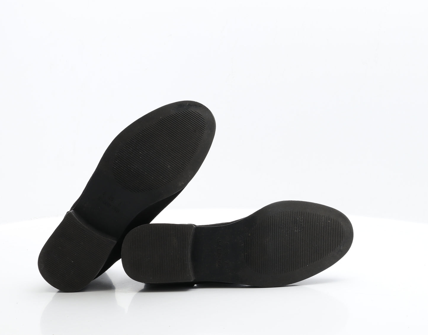 Primark Womens Black  Faux Suede Chelsea Boot UK 5 EUR 38