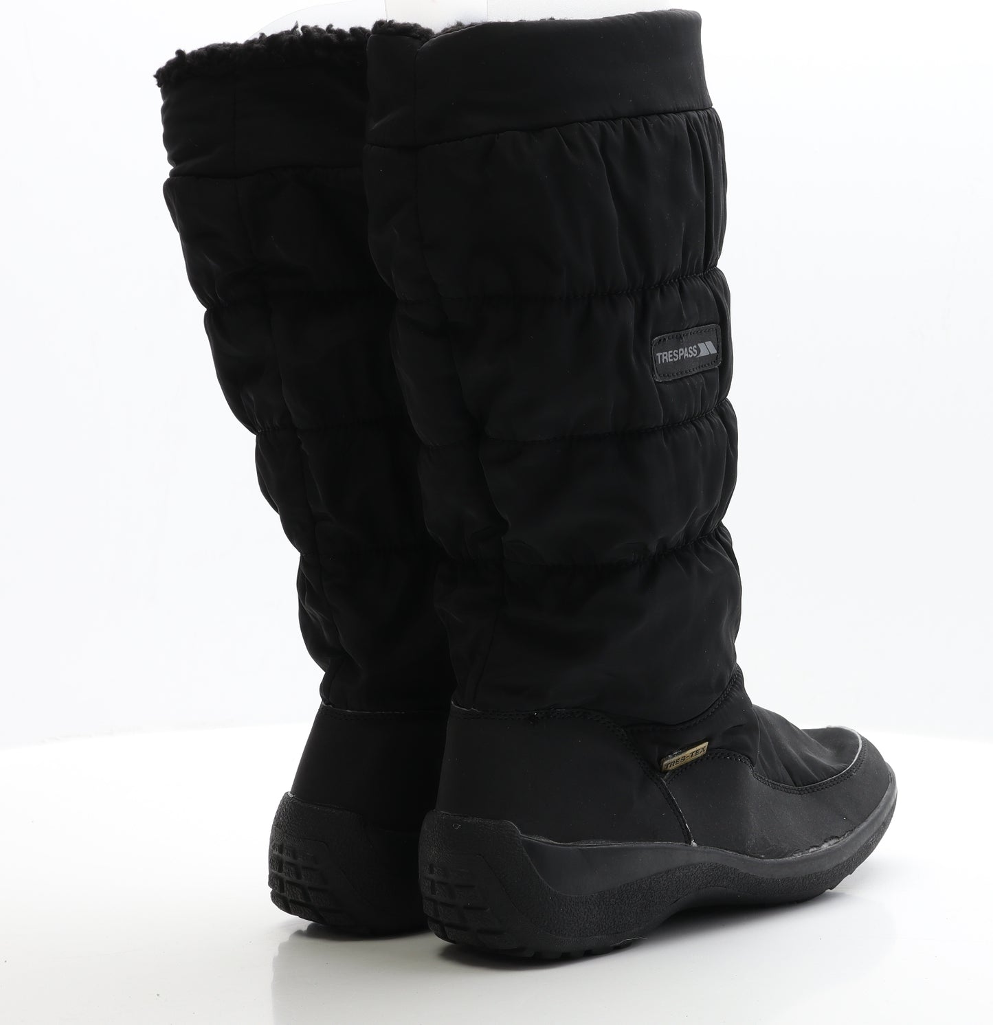 Trespass Womens Black  Polyester Snow Boot Boot UK 8 EUR 41