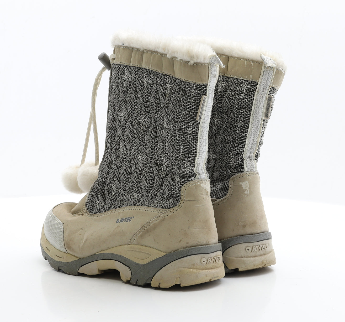 Hi-Tec Womens Beige  Polyester Snow Boot Boot UK 6 EUR 39