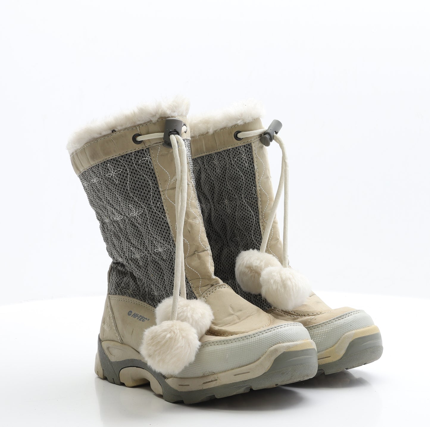 Hi-Tec Womens Beige  Polyester Snow Boot Boot UK 6 EUR 39