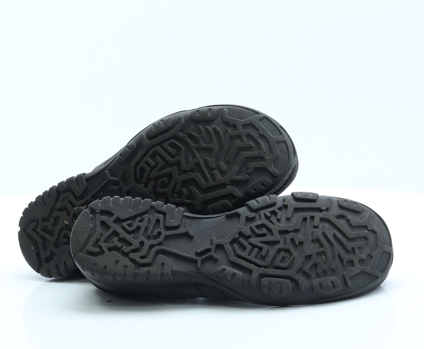 George Boys Black  Leather Loafer Casual 3