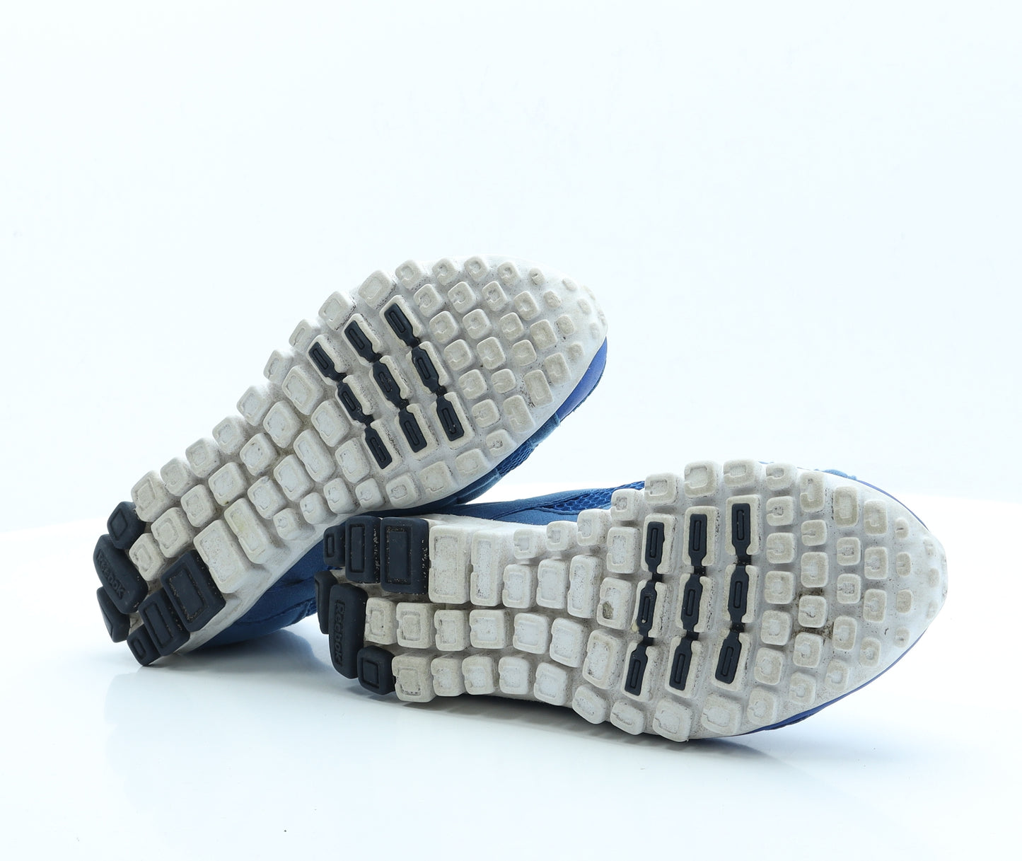 Reebok Mens Blue  Polyester Trainer Casual 7 EUR 40.5 US 8