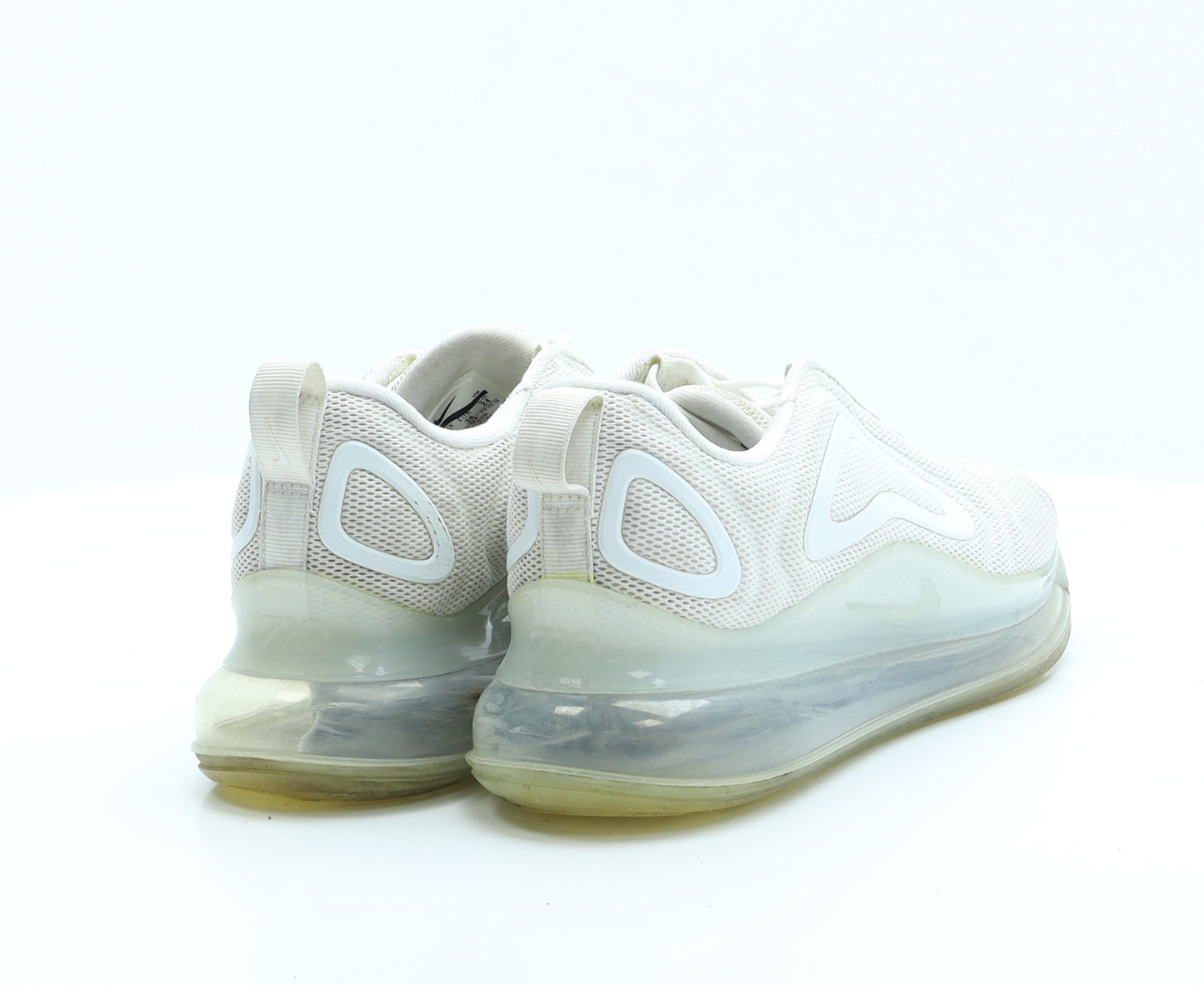 Nike Womens Beige  Polyester Trainer Casual UK 5