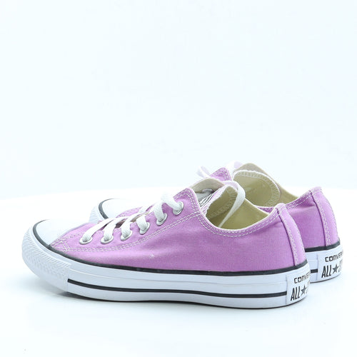 Converse Womens Purple  Fabric Trainer Casual UK 6
