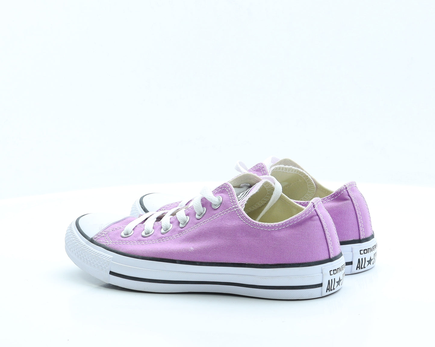 Converse Womens Purple  Fabric Trainer Casual UK 6